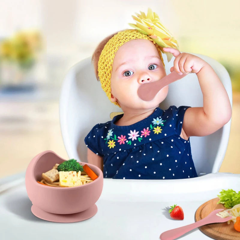 Silicone Child Dish Set