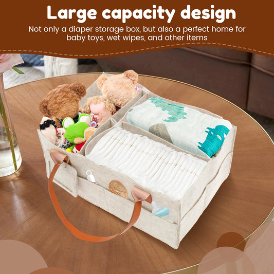 Portable Diaper Caddy Organizer