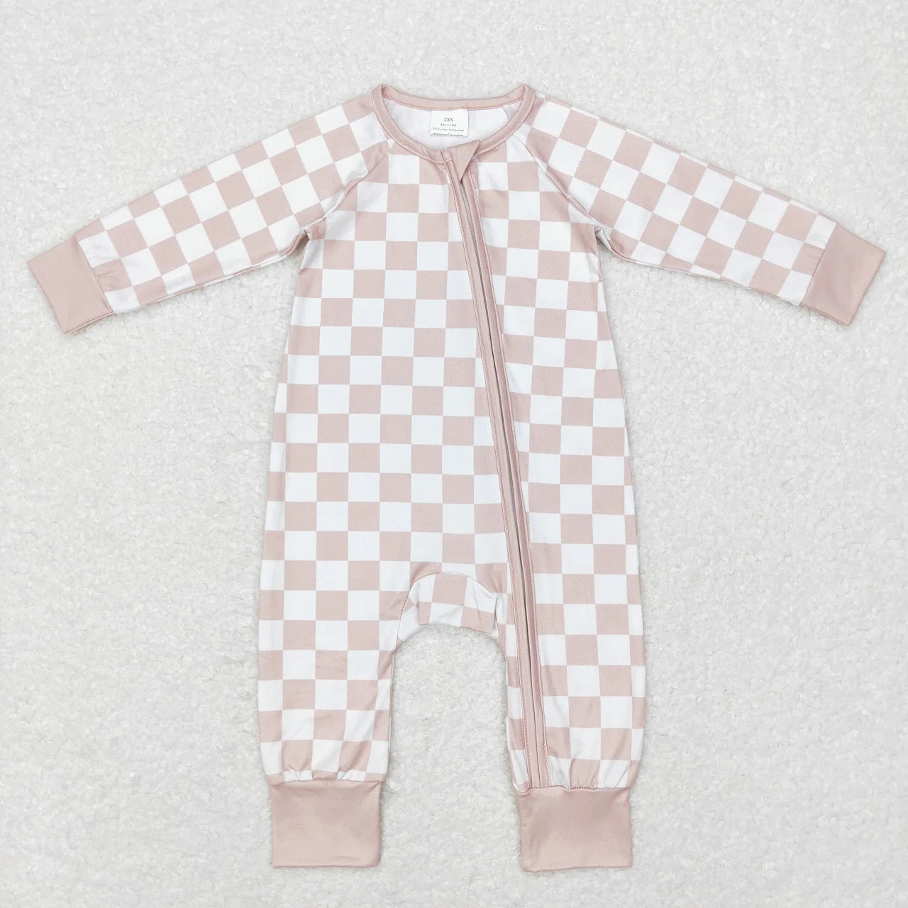 Checkered Mini Bestie Onesie