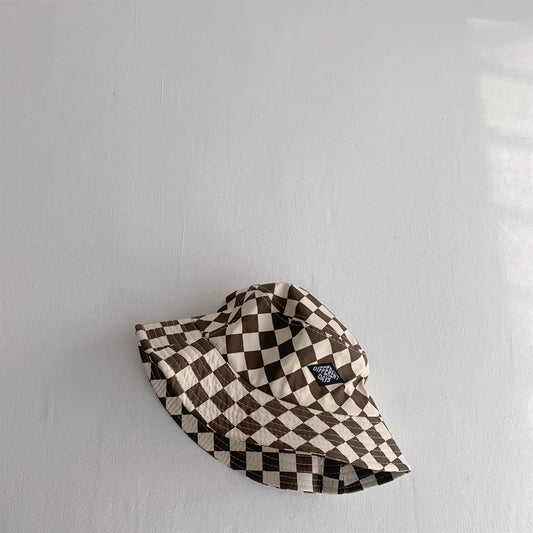 Checkered Bucket Hat