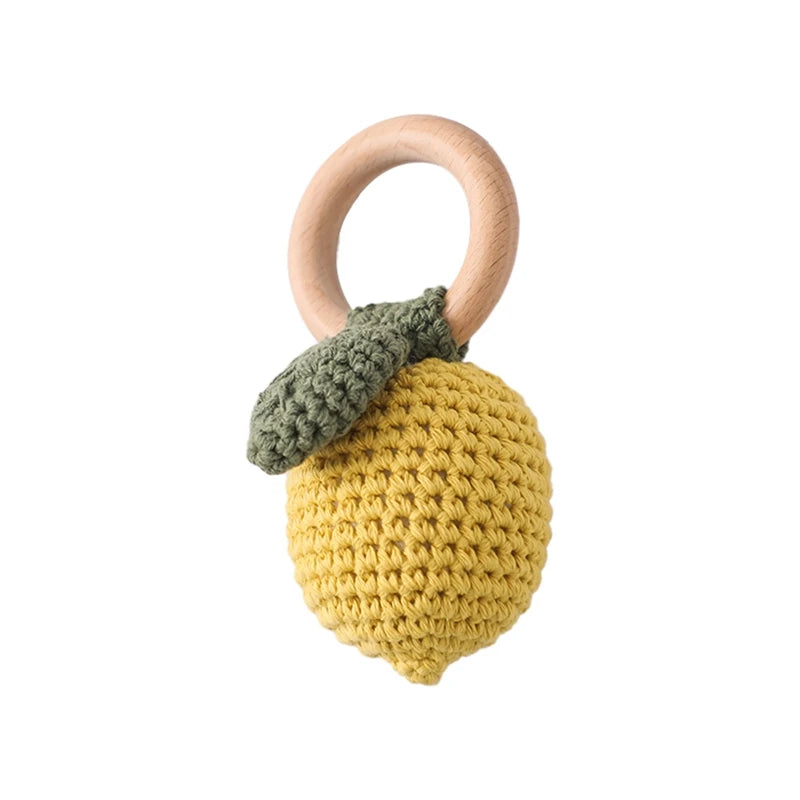 Crochet Lemon Rattle The Neutral Newborn