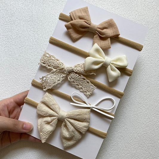 5 Piece Elastic Bow Set - Style 2