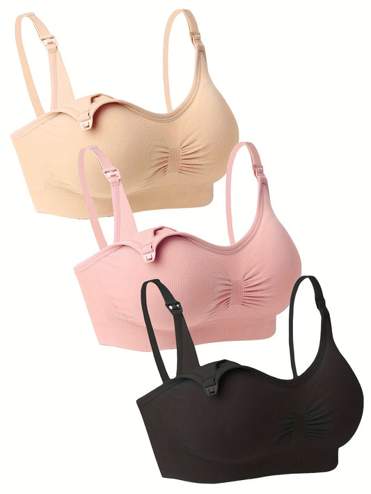 3 Pack Mama Love Maternity Bra