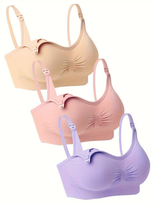 3 Pack Mama Love Maternity Bra