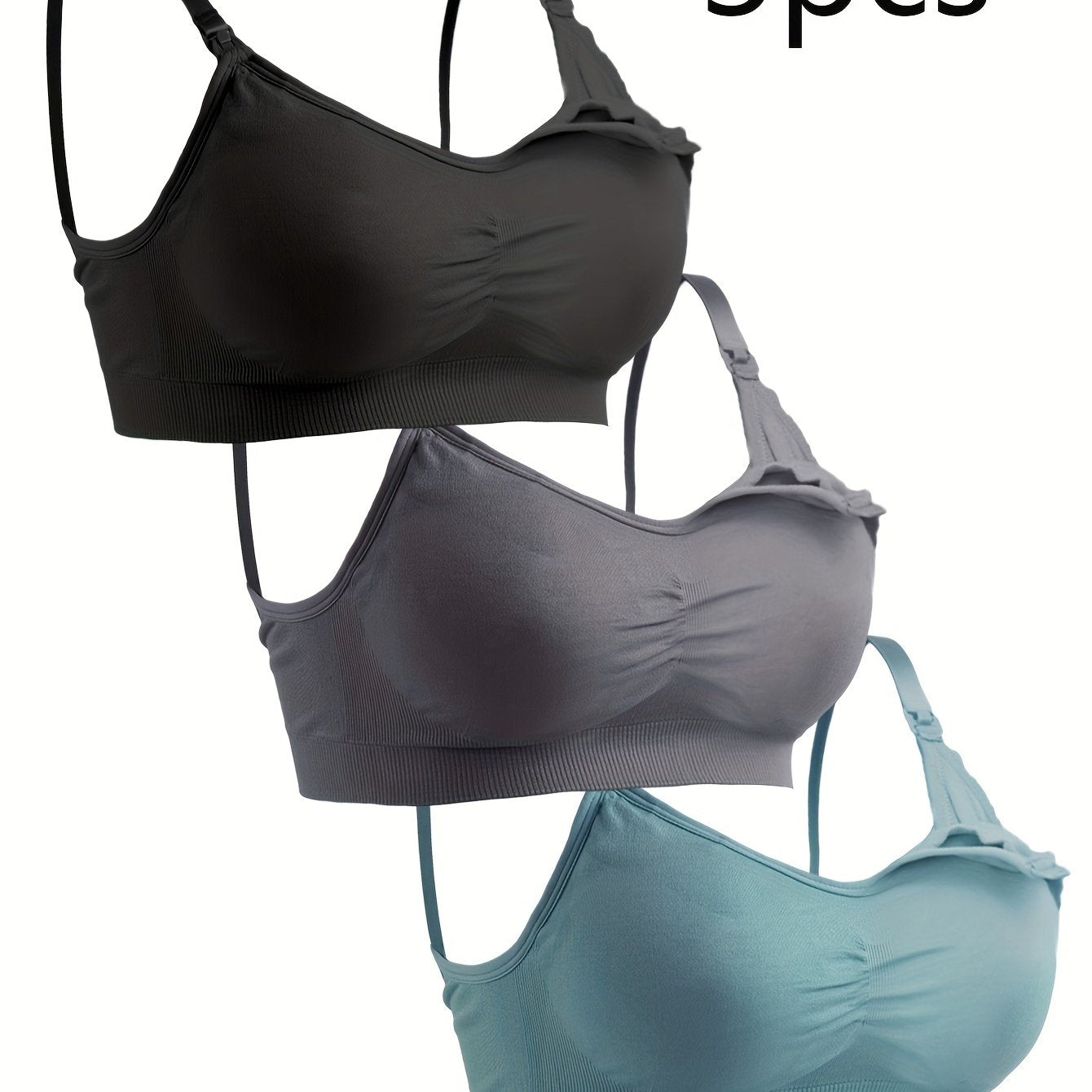 3 Pack Mama Love Maternity Bra