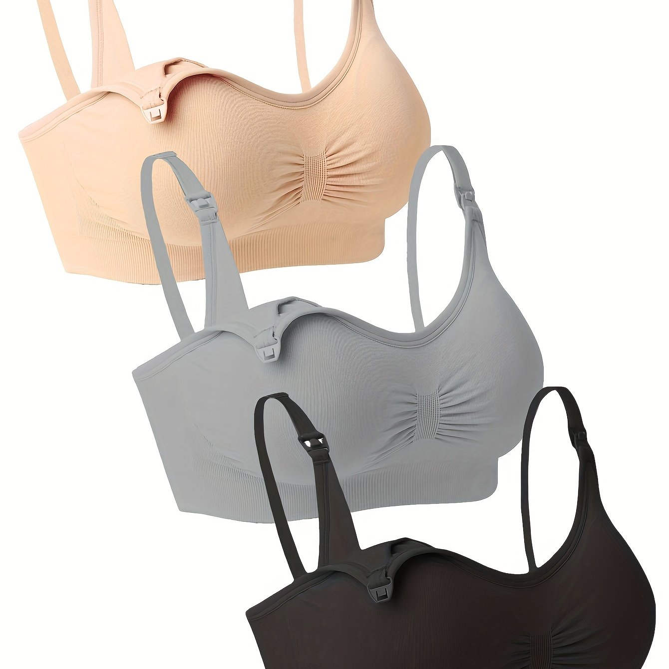 3 Pack Mama Love Maternity Bra