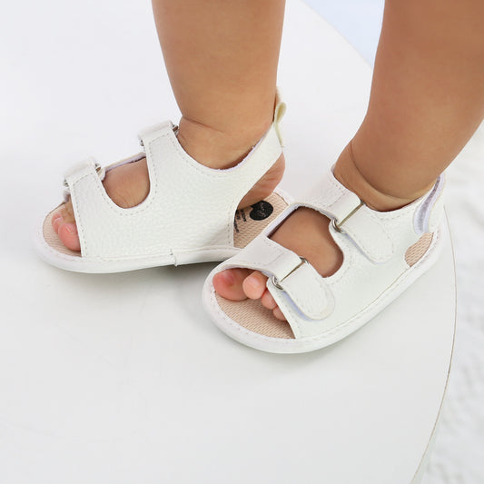 Summer Strap Sandals in White