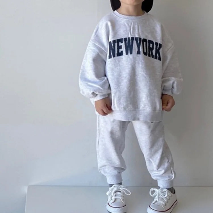 Classic New York Sweatsuit - Grey