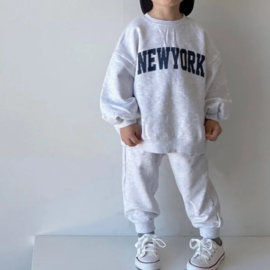 Classic New York Sweatsuit - Grey