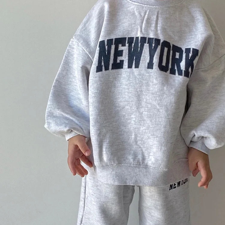 Classic New York Sweatsuit - Grey