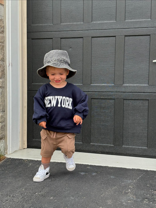 Classic New York Sweatsuit - Navy