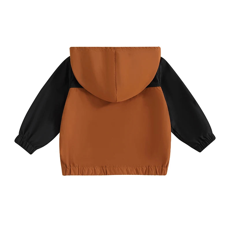 Boys Lightweight Patchwork Windbreaker