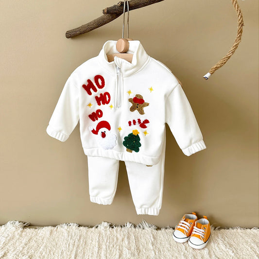 Christmas Day Newborn Baby Set Winter Boy Clothes