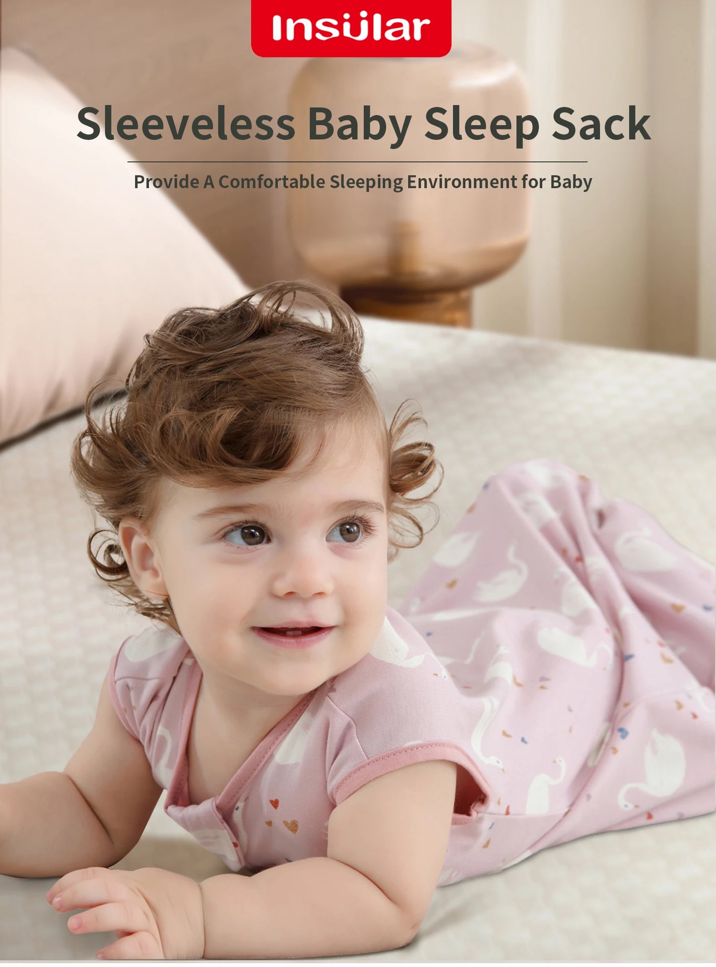 New Cotton Fabric Baby Sleeping Bags