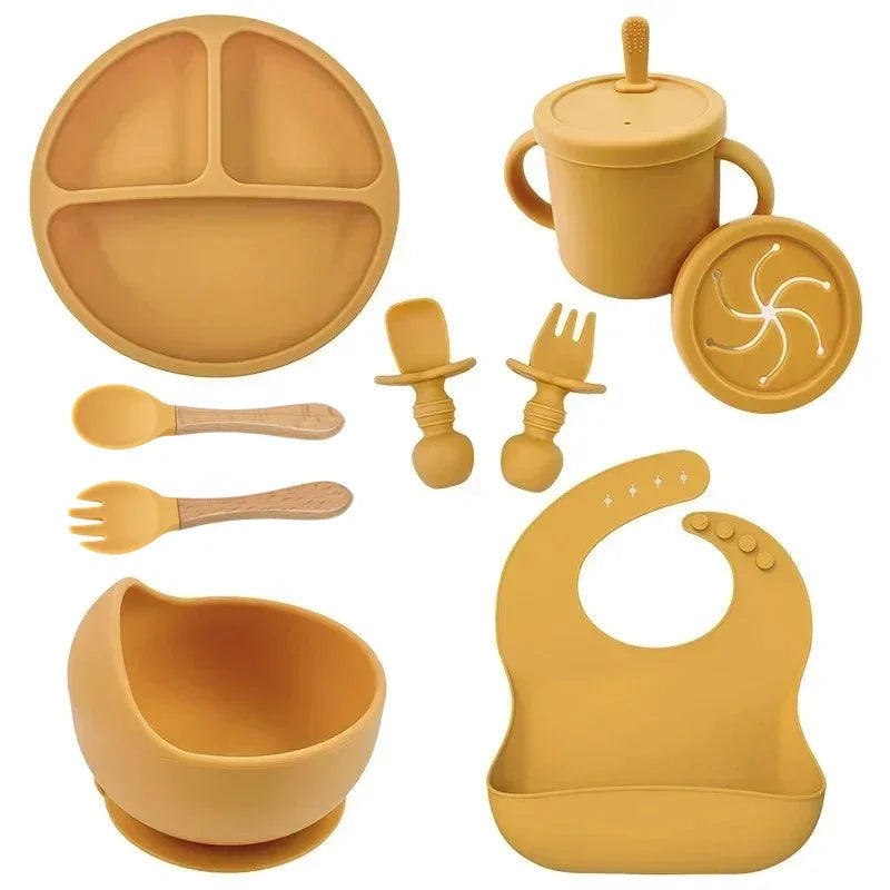 Silicone Child Dish Set