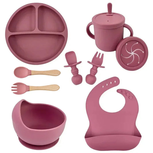 Silicone Child Dish Set