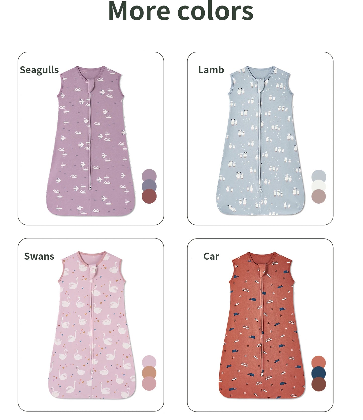 New Cotton Fabric Baby Sleeping Bags