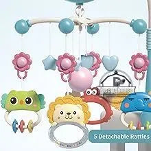 Musical Baby Crib Mobile with Lights Music Projection for Infants