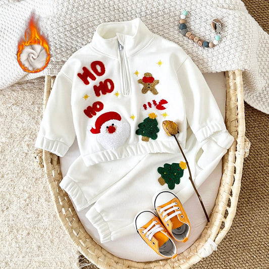 Christmas Day Newborn Baby Set Winter Boy Clothes