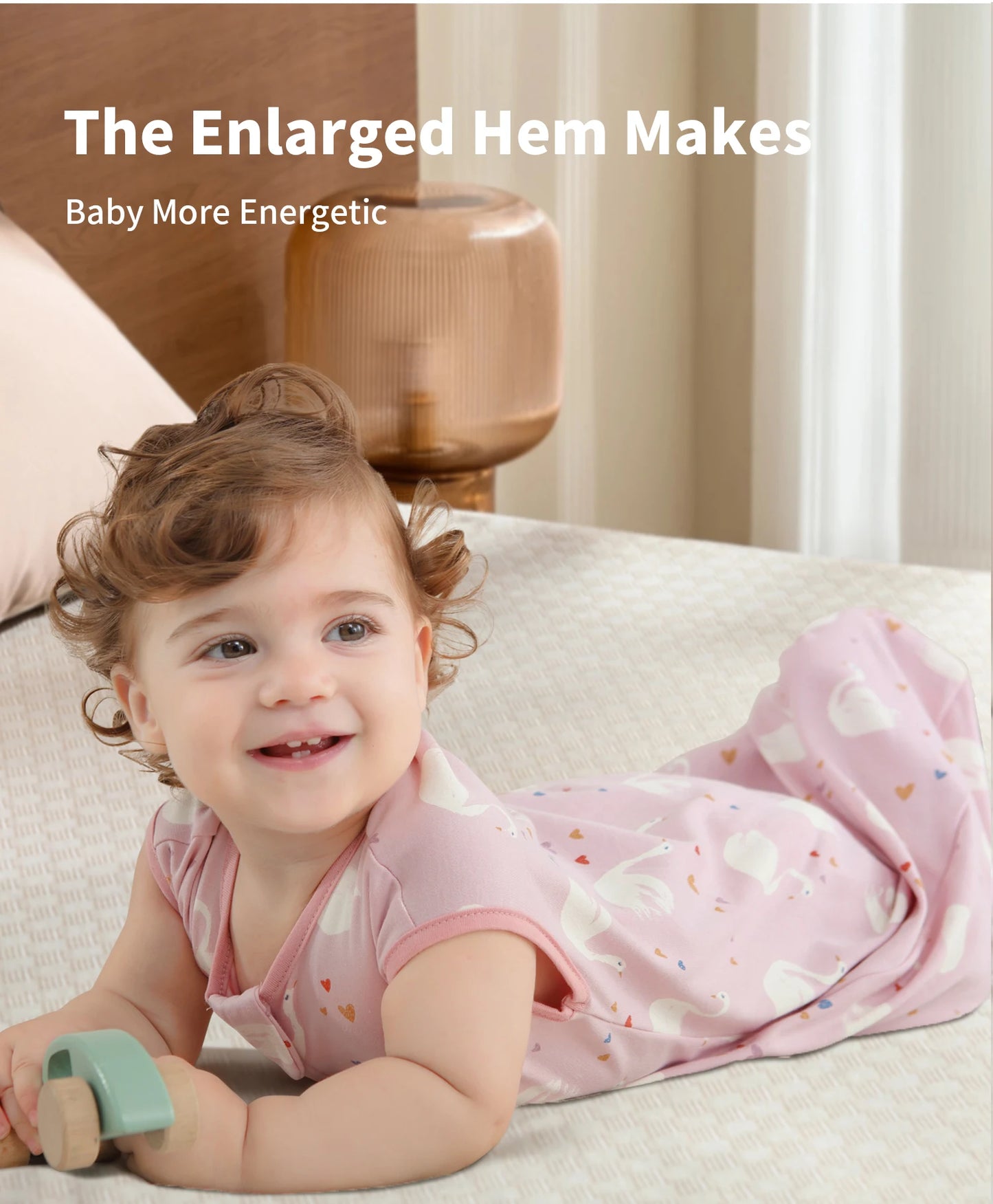 New Cotton Fabric Baby Sleeping Bags