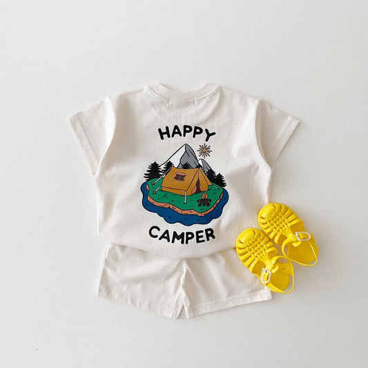 Happy Camper T-Shirt & Shorts Set