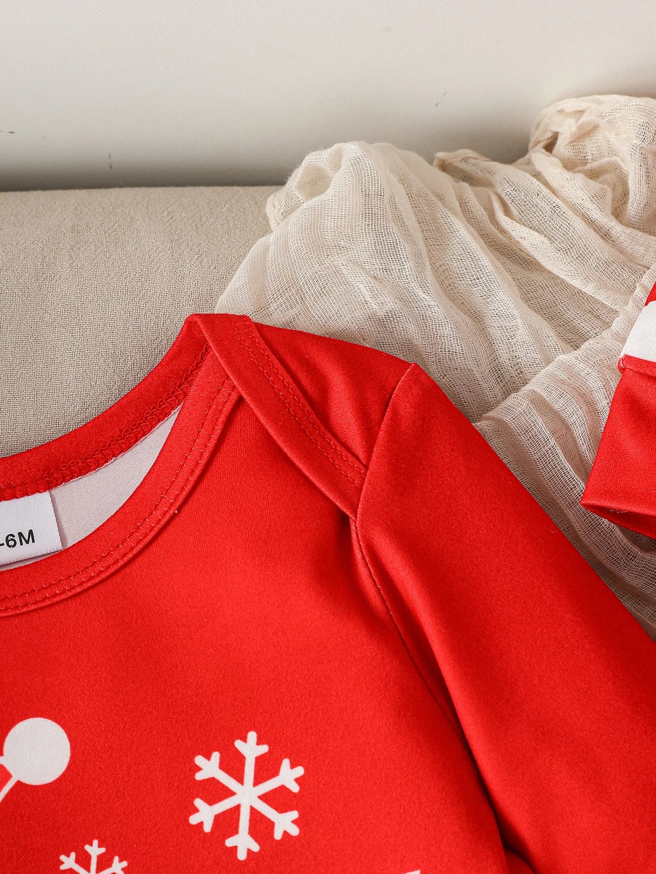 3Pcs My First Christmas Long Sleeve Baby Boys Girl Clothes Sets