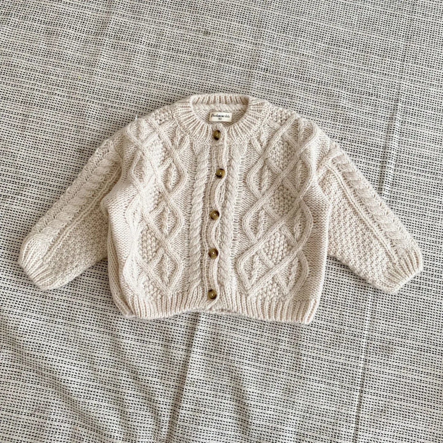 Cozy Wool Knit Button Up Cardigan