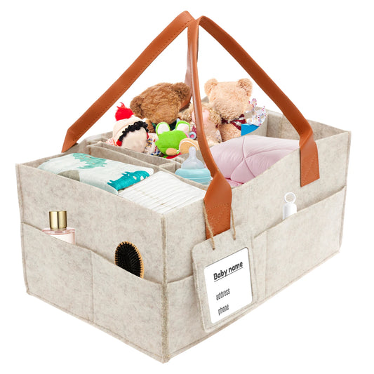 Portable Diaper Caddy Organizer