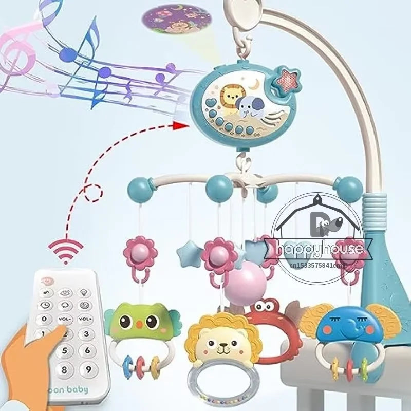Musical Baby Crib Mobile with Lights Music Projection for Infants