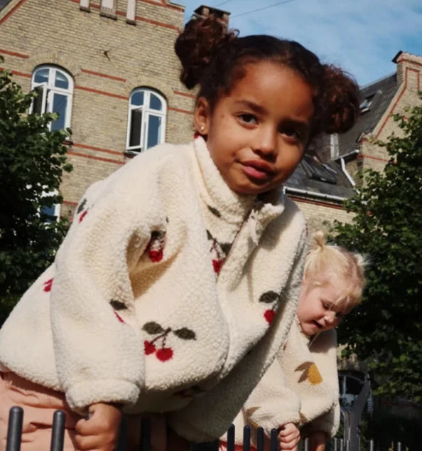 Sherpa zip up sweater sale