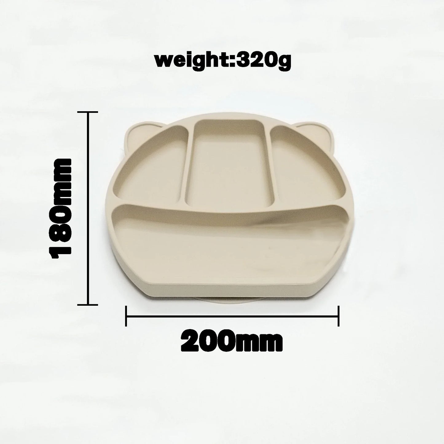 Children's Silicone Tableware Set 11 pieces