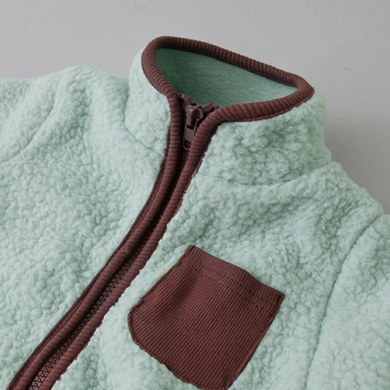 Retro Fleece Pocket Jumper