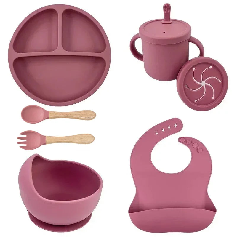 Silicone Child Dish Set