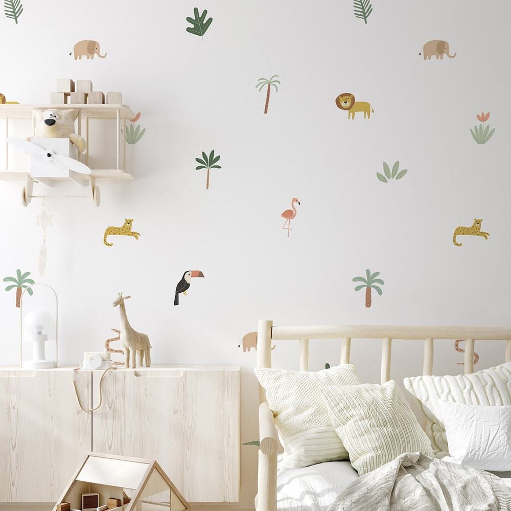 Nursery Wall Decals | Jungle Theme