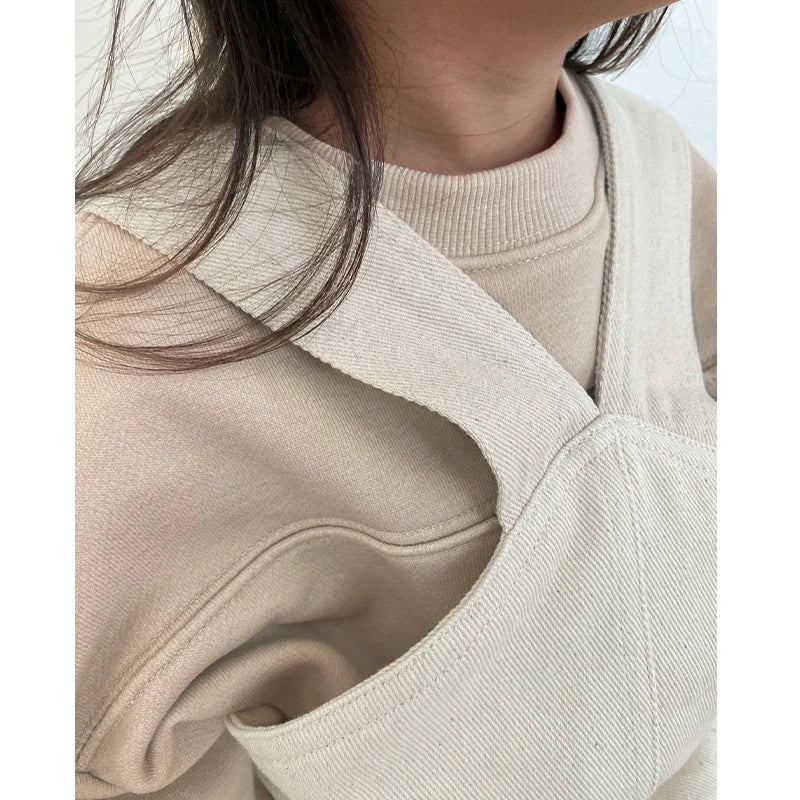 Side Slit Pullover Sweater - Oat