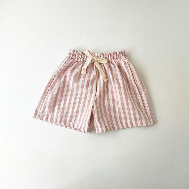 Hamptons Striped Shorts The Neutral Newborn