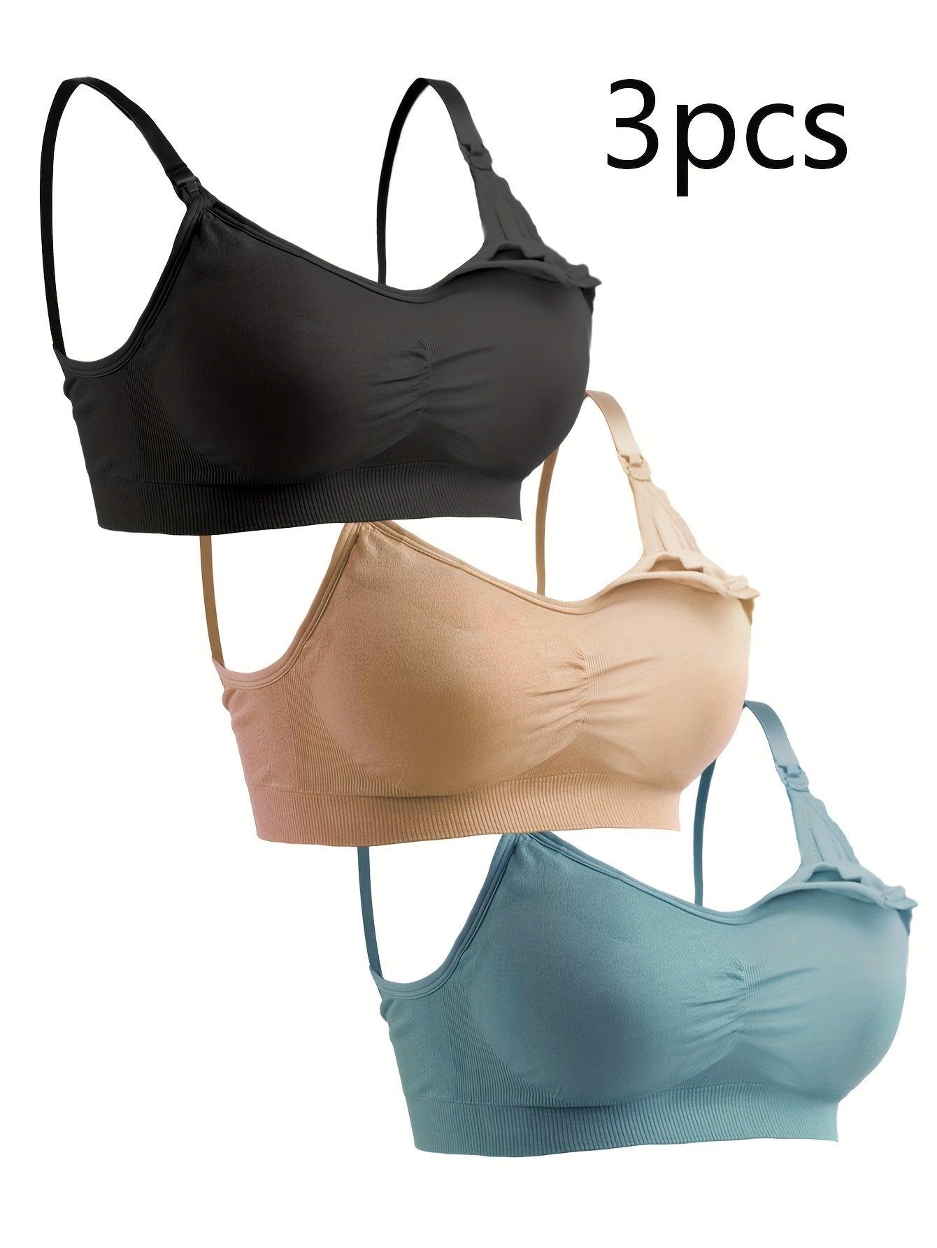 3 Pack Mama Love Maternity Bra
