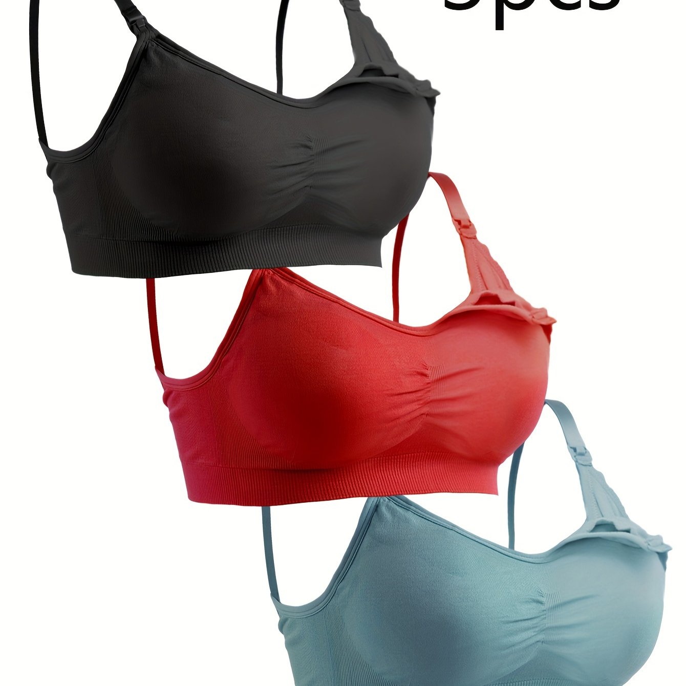 3 Pack Mama Love Maternity Bra