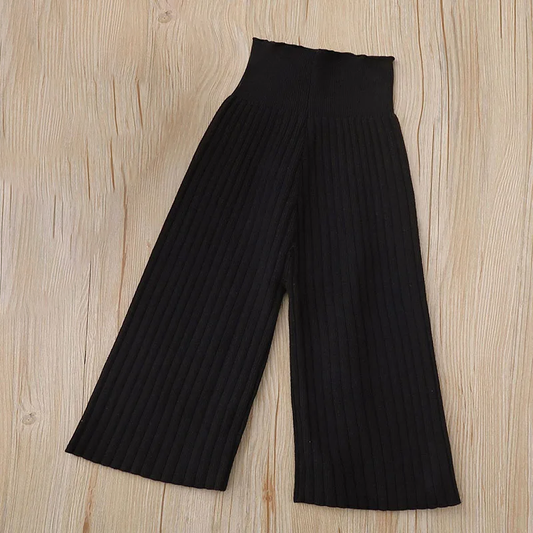 Wide Leg Knit Pants