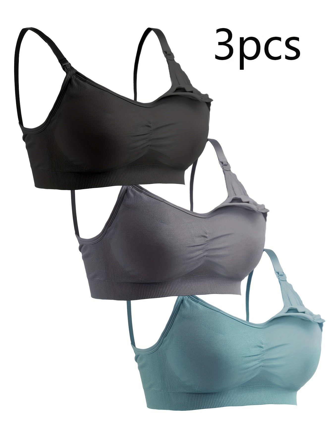 3 Pack Mama Love Maternity Bra