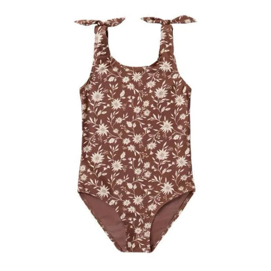 girls-floral-brown-swimsuit