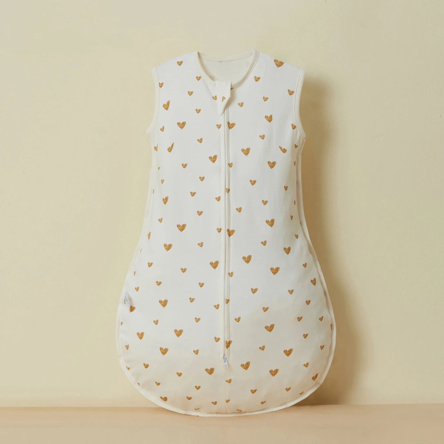 Summer Baby Sleep Sack - Yellow Hearts