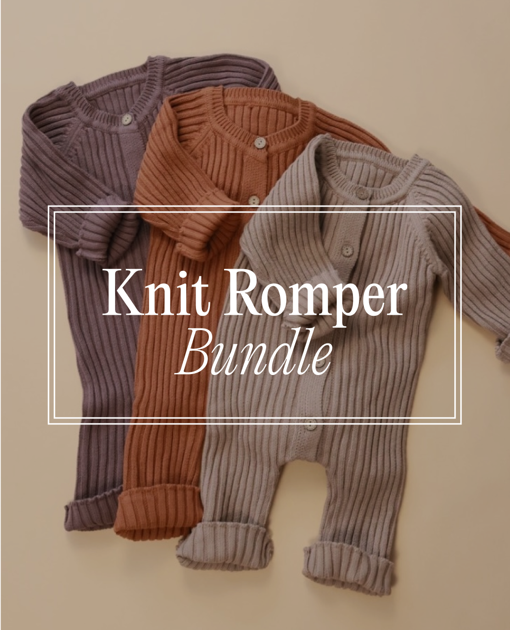 Knit Romper Bundle