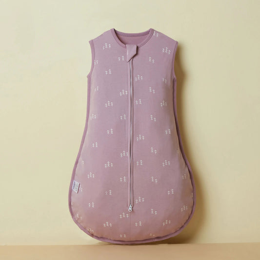 Summer Baby Sleep Sack - Mauve Trees