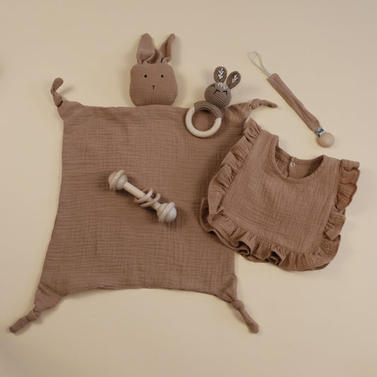 Deluxe Baby Gift Box - Brown Rabbit Theme