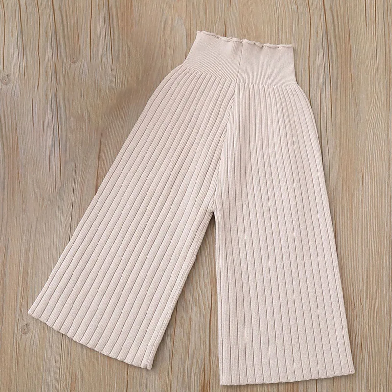 Wide Leg Knit Pants