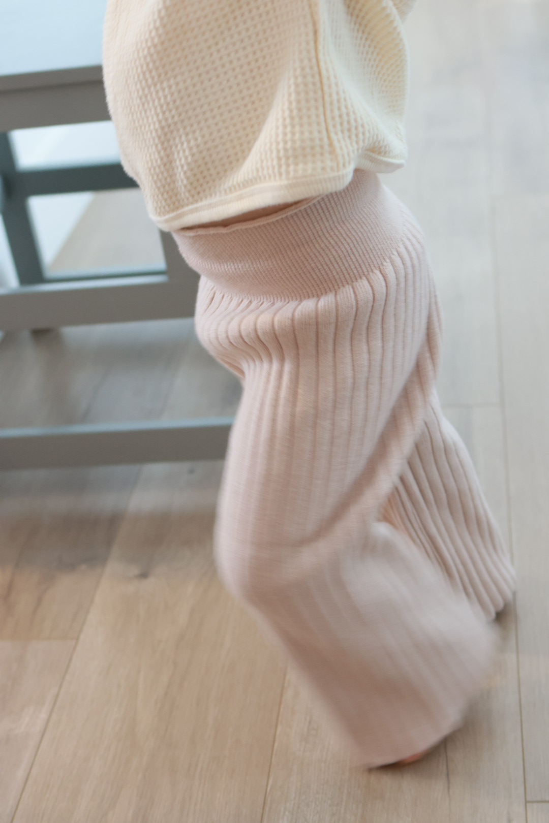 Wide Leg Knit Pants