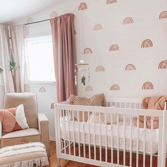 Nursery Wall Decals | Watercolour Rainbow