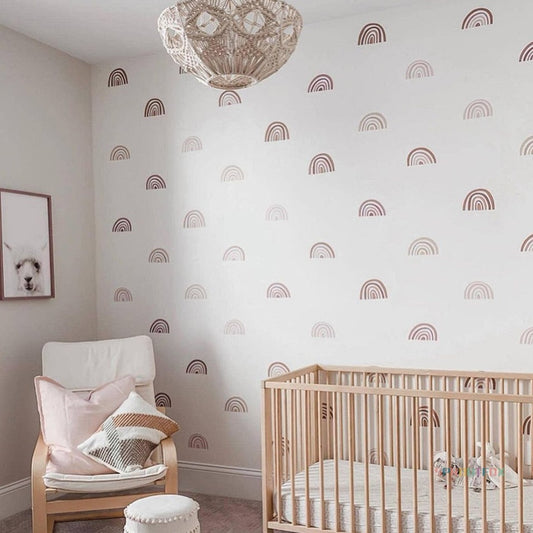 Nursery Wall Decals | Watercolour Rainbow