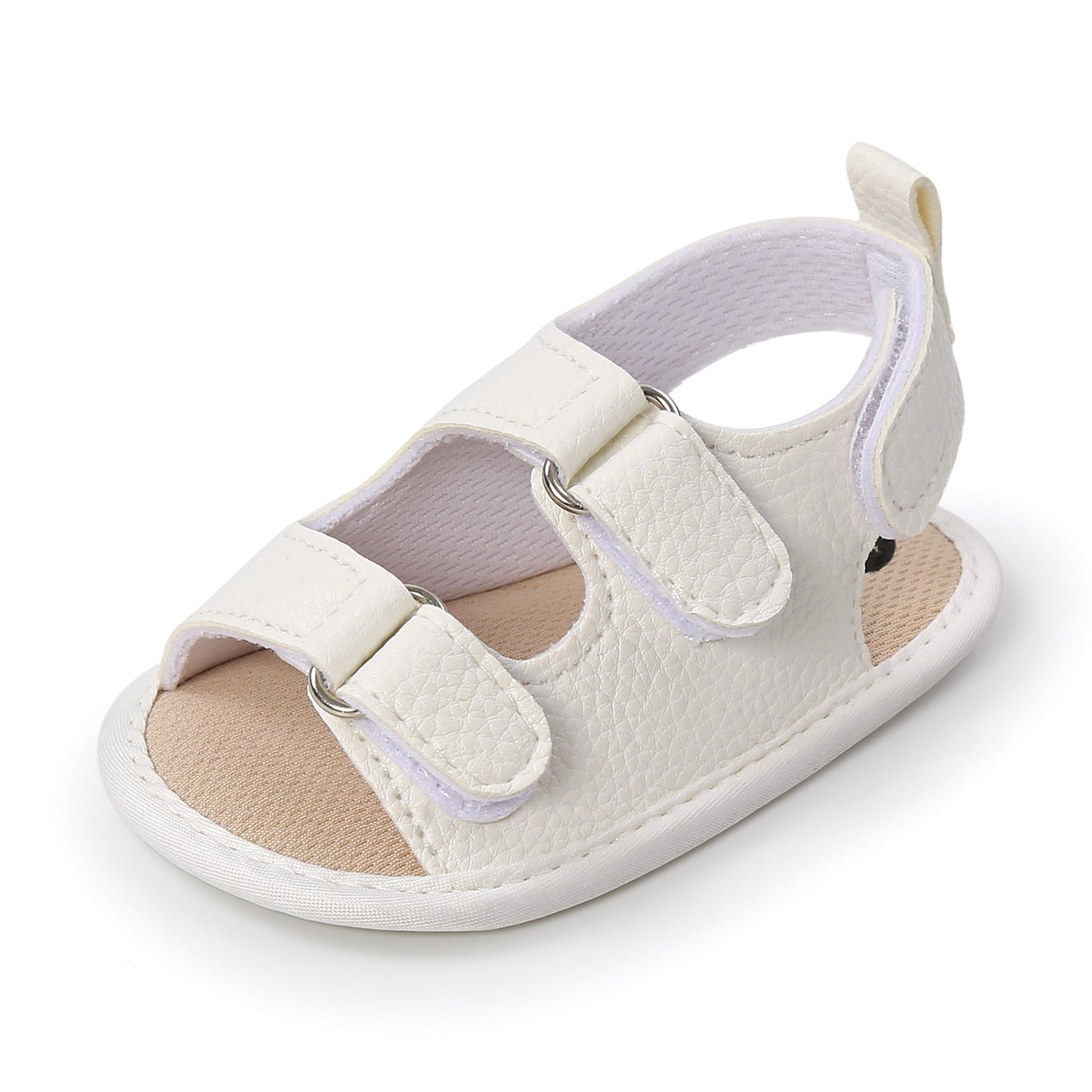 Summer Strap Sandals in White